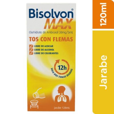 BISOLVON MAX 30MG/5ML(0.6%) JBE  FCO X 120ML