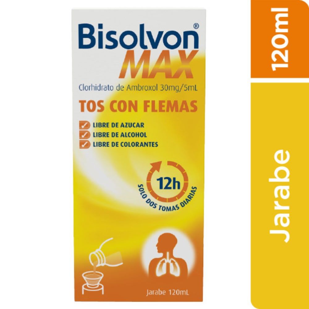BISOLVON MAX 30MG/5ML(0.6%) JBE FCO X 120ML