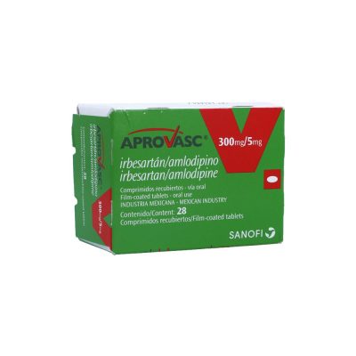 APROVASC (5+300)MG TAB REC CAJ X 28