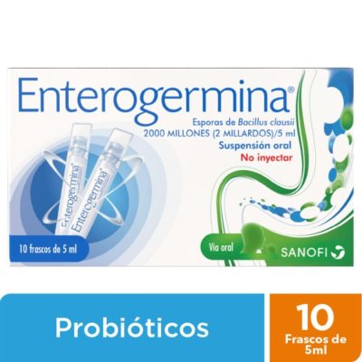 ENTEROGERMINA 2000MUI/5ML SUSP ORAL CAJ X 10AMPACKX5ML