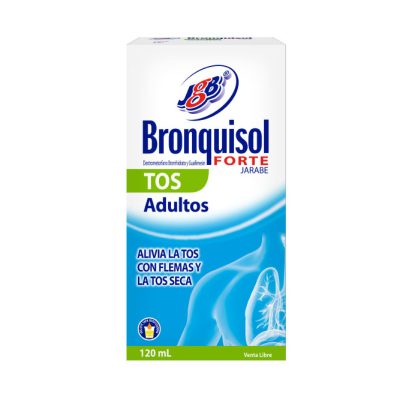 BRONQUISOL FORTE (10+100)MG/5ML(0.2+2)% JBE FCO X 120ML