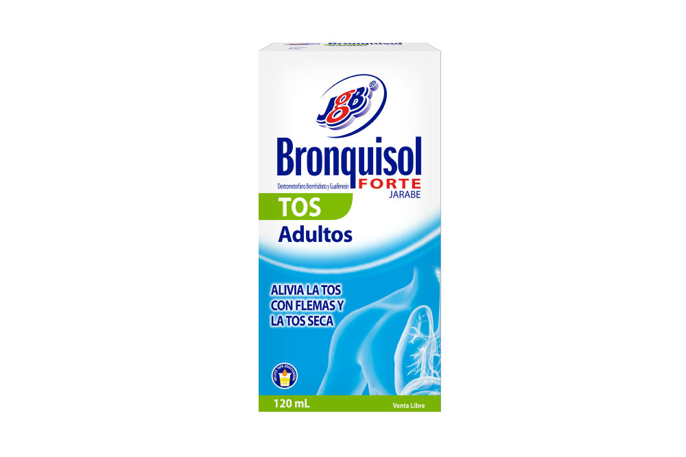 BRONQUISOL FORTE (10+100)MG/5ML(0.2+2)% JBE FCO X 120ML