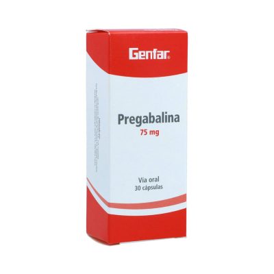 PREGABALINA 75MG CAP  CAJ X 30 GENFAR