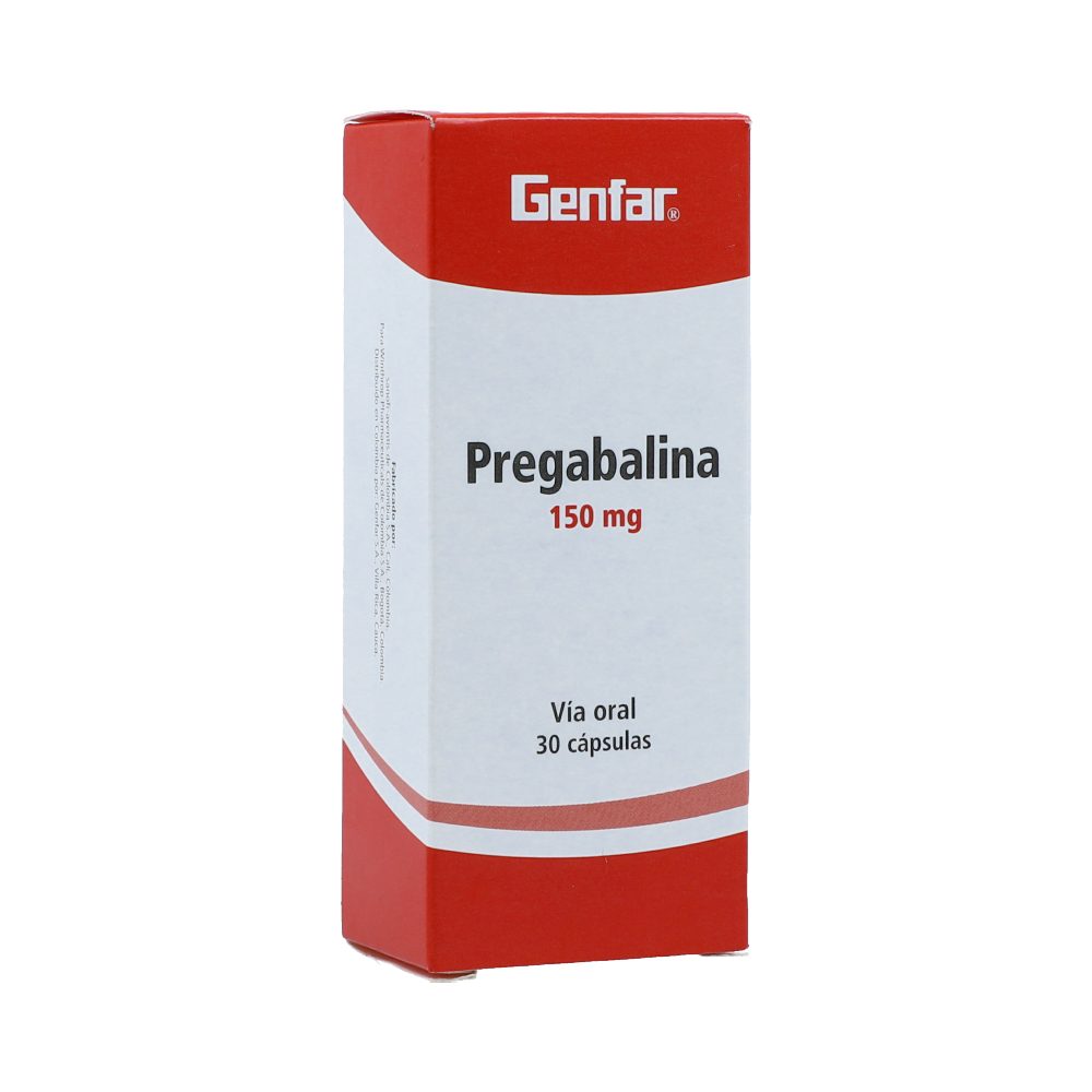 PREGABALINA 150MG CAP CAJ X 30 GENFAR