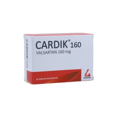 CARDIK 160MG TAB REC CAJ X 28