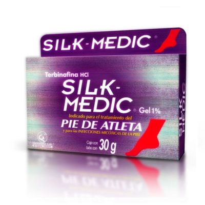 SILK MEDIC 1% GEL TOP TUB X 30GR
