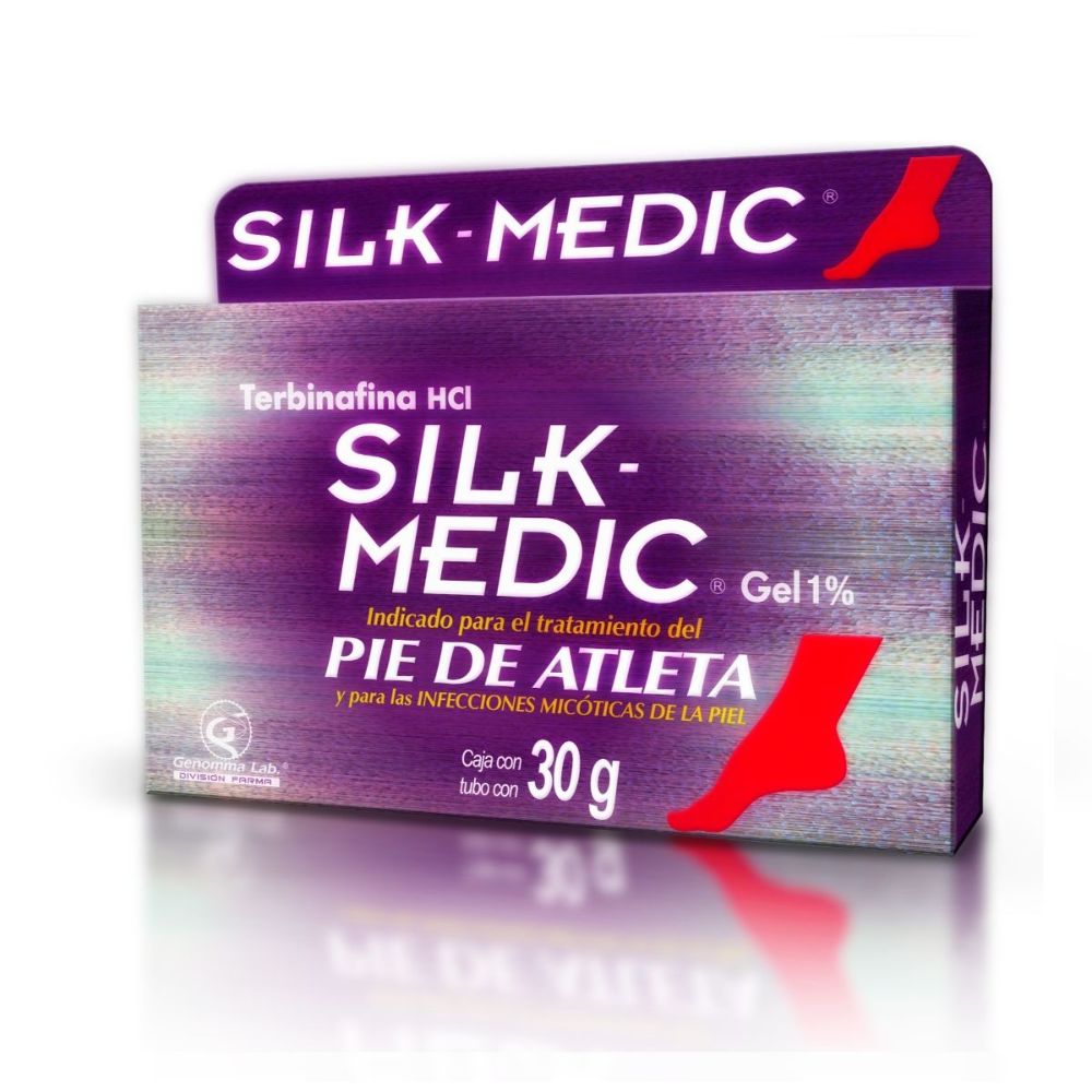 SILK MEDIC 1% GEL TOP TUB X 30GR