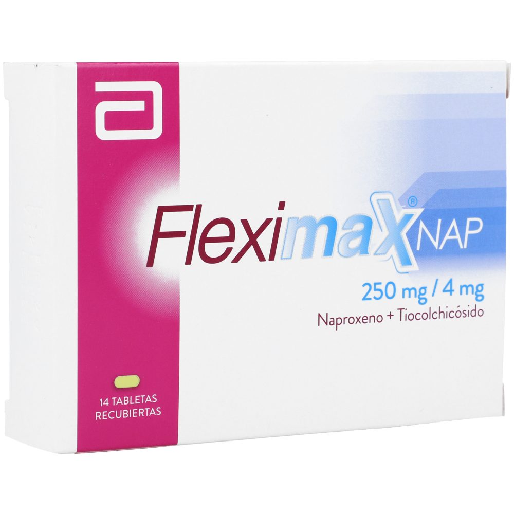 FLEXIMAX NAP (250+4)MG TAB REC CAJ X 14