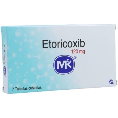 ETORICOXIB 120MG TAB REC CAJ X 7 MK