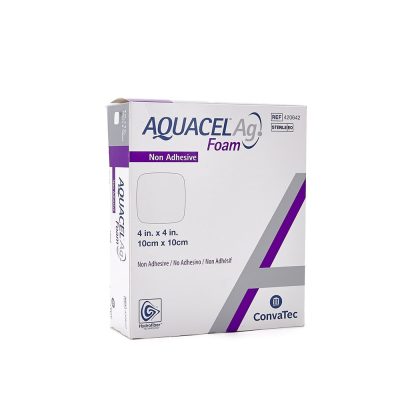 APOSITO ESPUM C/PLATA NO ADHES REF 420642 CAJ X 10 AQUACEL TM AG FOAM 10X10CM