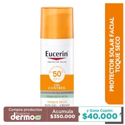PROT SOLAR GL CREM OIL FPS 50+ EUCERIN FCO X 50ML