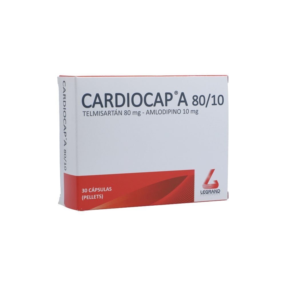 CARDIOCAP A (10+80)MG CAP CAJ X 30