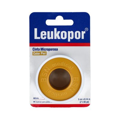 ESPARADRAPO MICROPOROSO SOB X 1 5CMX9.14MT (2X10YD) PIEL