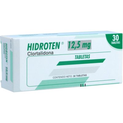 HIDROTEN 12.5MG TAB  CAJ X 30