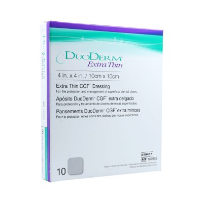 APOSITO DUODERM EXTRATHIN REF 187955 CAJ X 10 CONVATEC (4X4)(10X10)CM