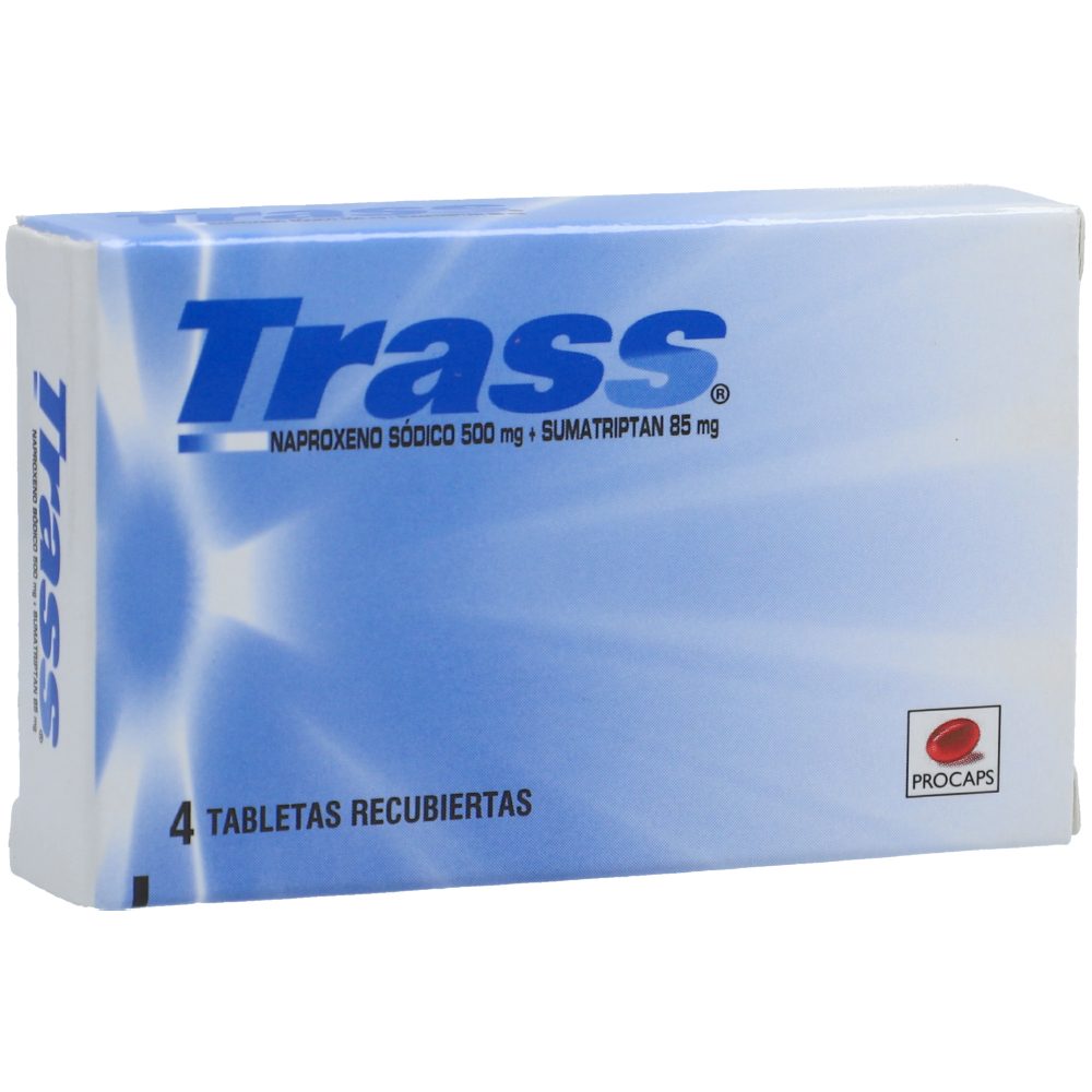 TRASS (500+85)MG TAB REC CAJ X 4