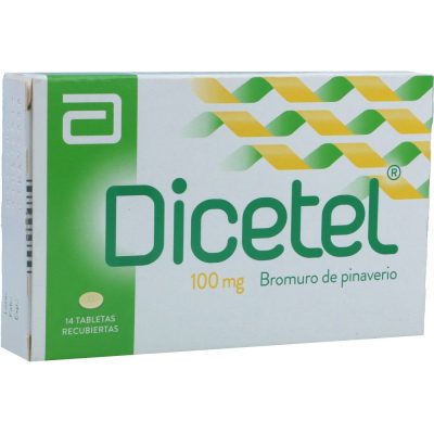 DICETEL 100MG TAB REC  CAJ X 14