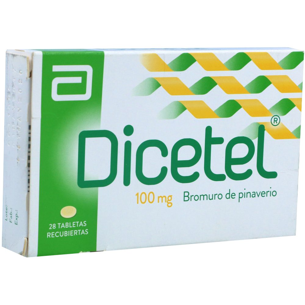 DICETEL 100MG TAB REC CAJ X 28
