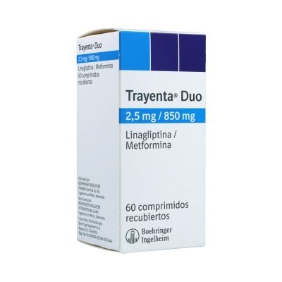 TRAYENTA DUO (2.5+850)MG TAB REC FCO X 60