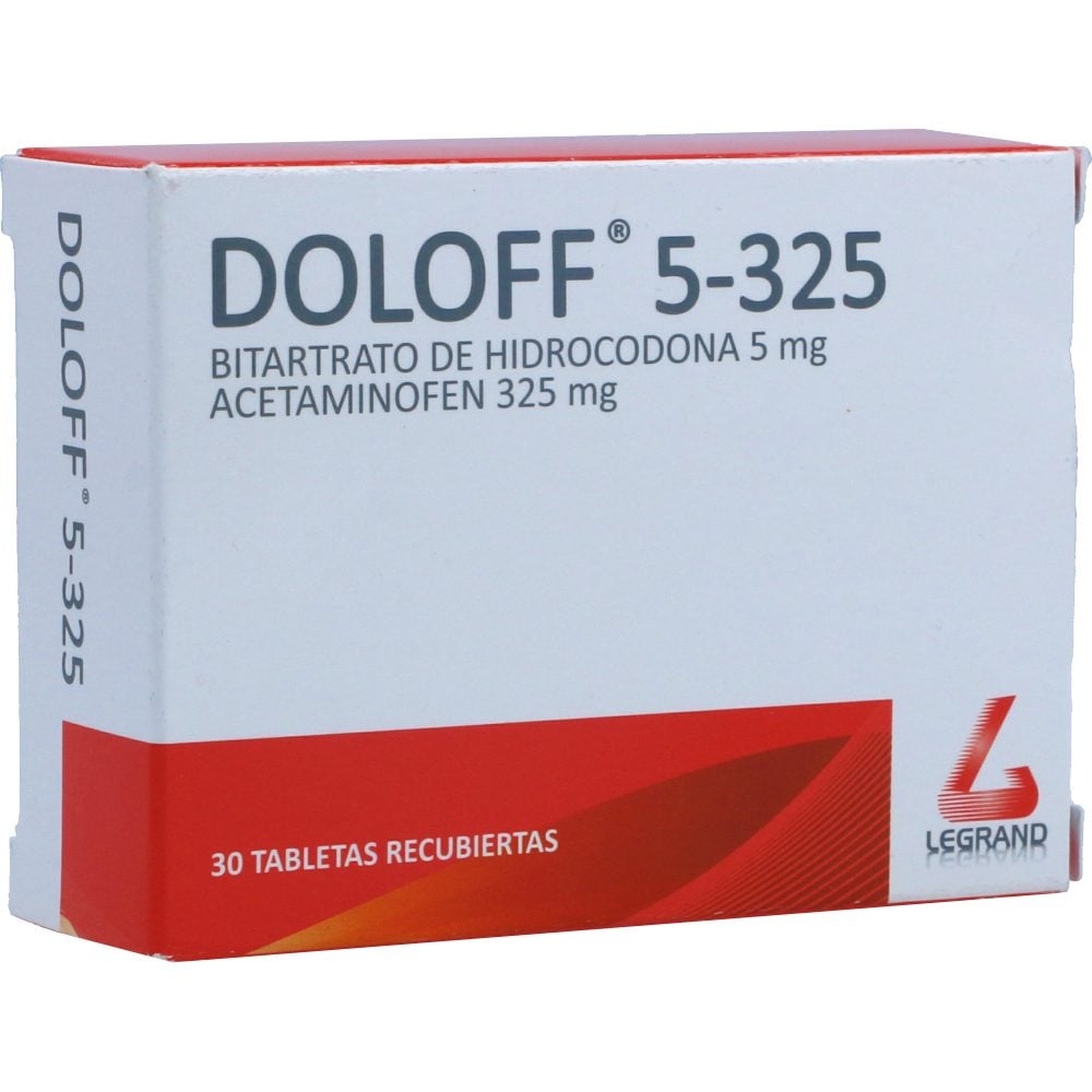 DOLOFF (325+5)MG TAB REC CAJ X 30