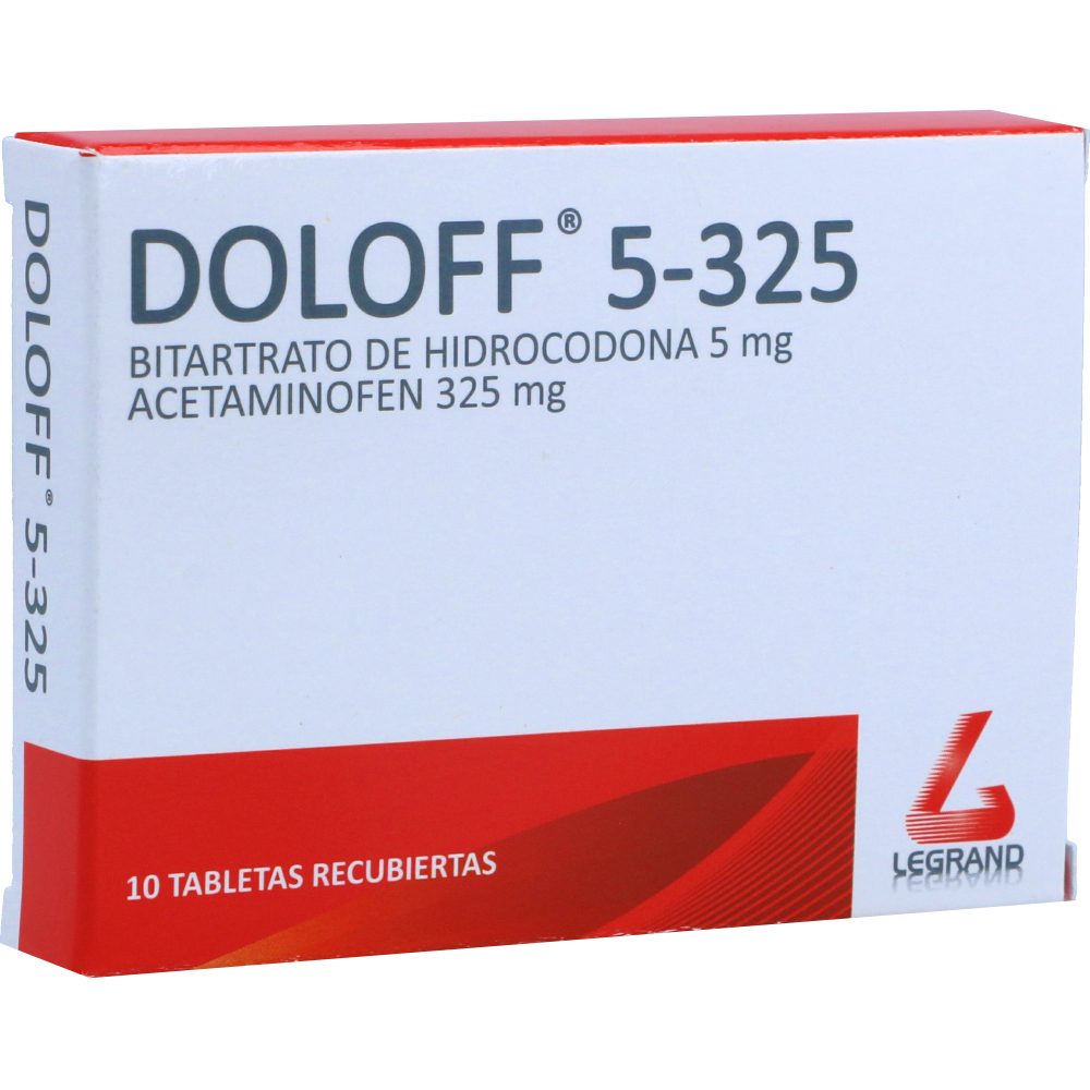 DOLOFF (325+5)MG TAB REC CAJ X 10