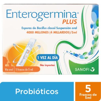 ENTEROGERMINA PLUS 4000MUI/5ML SUSP ORAL CAJ X 5FCOX5ML