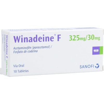 WINADEINE F (325+30)MG TAB  CAJ X 10