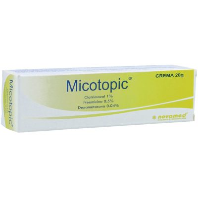 MICOTOPIC (1+0.04+0.5)% CREM TOP  TUB X 20GR