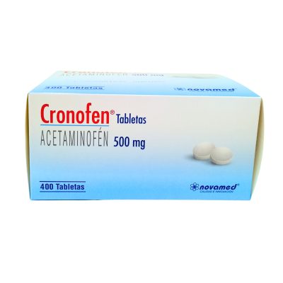 CRONOFEN 500MG TAB  CAJ X 400