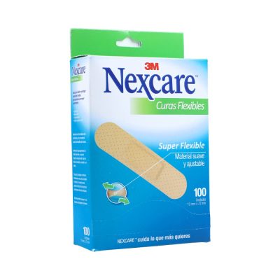 CURAS FLEXIBLES CAJ X 100 NEXCARE