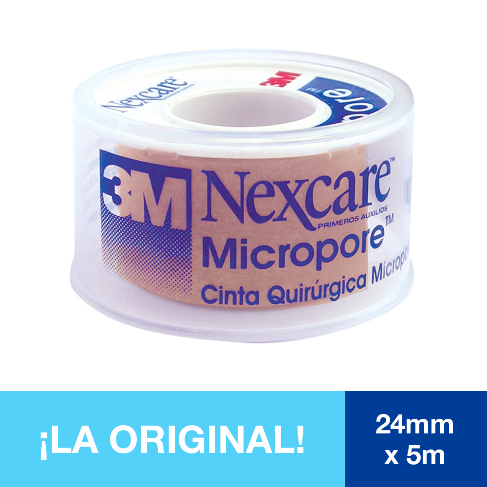 MICROPORE ROL X 1 NEXCARE 24MMX5M