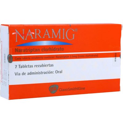 NARAMIG 2.5MG TAB REC CAJ X 7