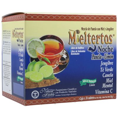 MIELTERTAS NOCHE    CAJ X 24SOBX15GR    PANELA LIMON