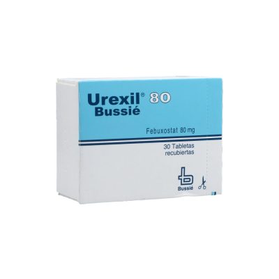 UREXIL 80MG TAB REC CAJ X 30