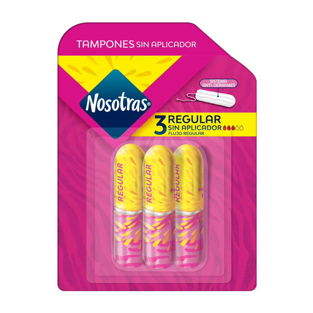 TAMPONES DIG REG NOSOTRAS PAQ X 3UND