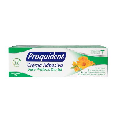 CREMA ADHESIVA PROT DENTAL PROTESIS DENTAL TUB X 40GR PROQUIDENT