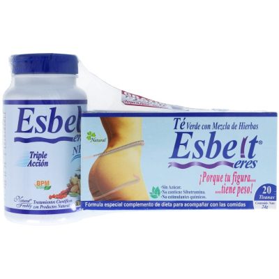 PROMO ESBELT GTIS TE ESBELT MULTIPLES COMPONENTES CAP  PAQ X 1 NATURAL FRESHLY