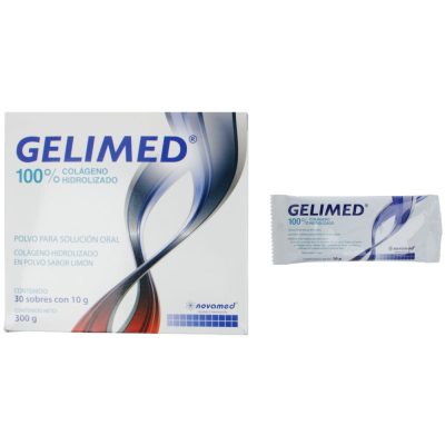 GELIMED CAJ X 30SOBX10GR LIMON