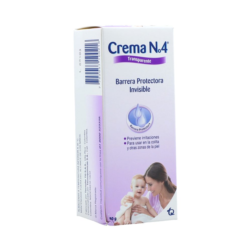 CREMA N4 TRANSPARENTE TUB X 30GR
