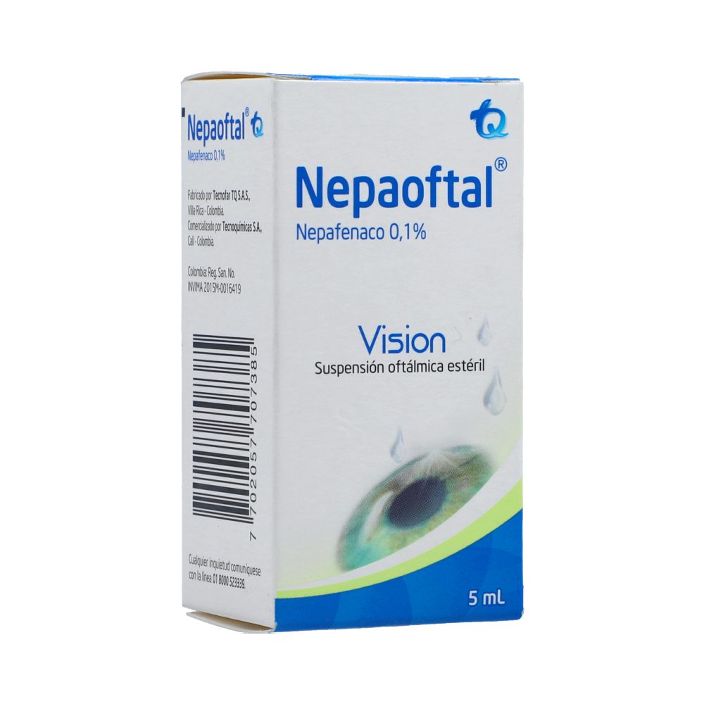 NEPAOFTAL 1MG/ML(0.1%) SUSP OFT FCO X 5ML