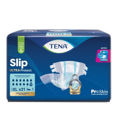 TENA SLIP PEGA DESPEGA PAQ X 21 TALLA XL