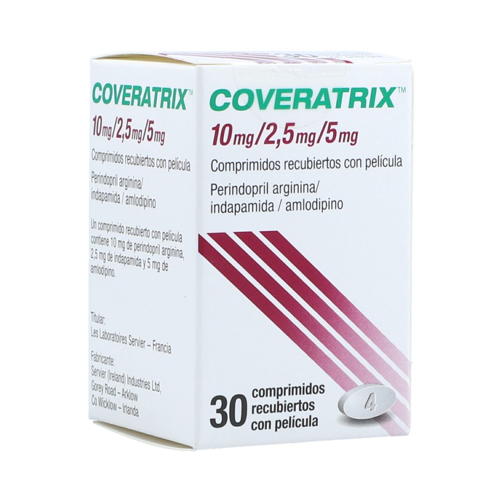 COVERATRIX (5+2.5+10)MG TAB REC CAJ X 30