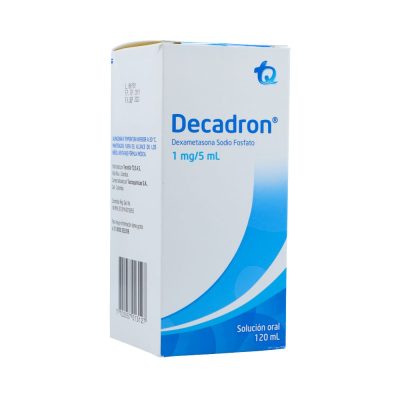 DECADRON 1MG/5ML(0.02%) SOL ORAL  FCO X 120ML