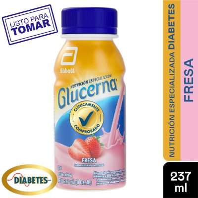 GLUCERNA LIQUIDA FCO X 237ML FRESA