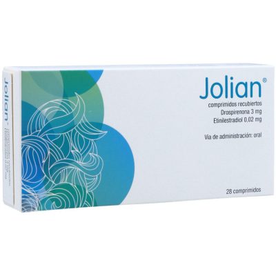 JOLIAN (3+0.02)MG TAB REC  CAJ X 28