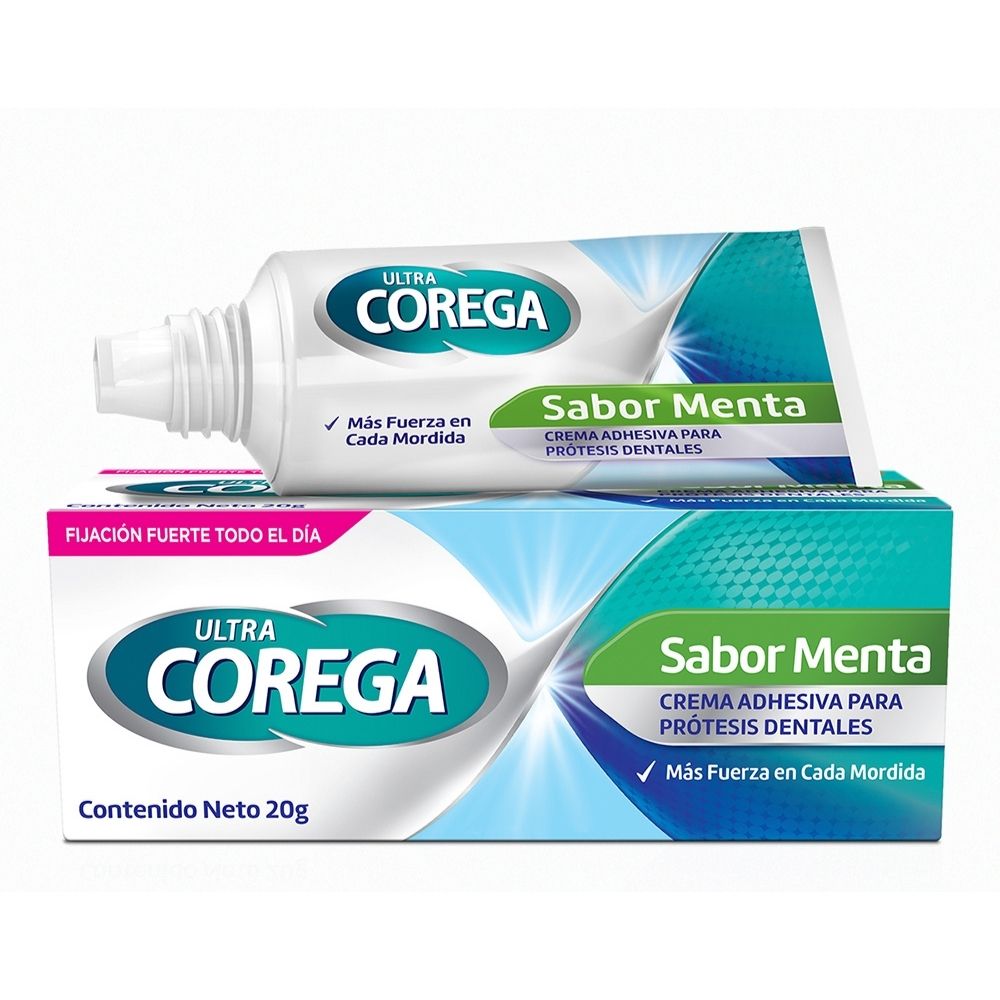 CREMA ADHESIVA PROTESIS MENTA ULTRA 3D TUB X 20GR COREGA