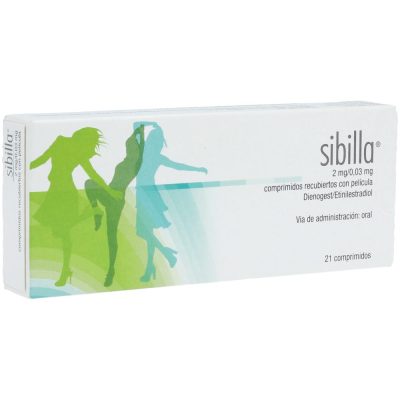 SIBILLA (2+0.03)MG TAB REC CAJ X 21