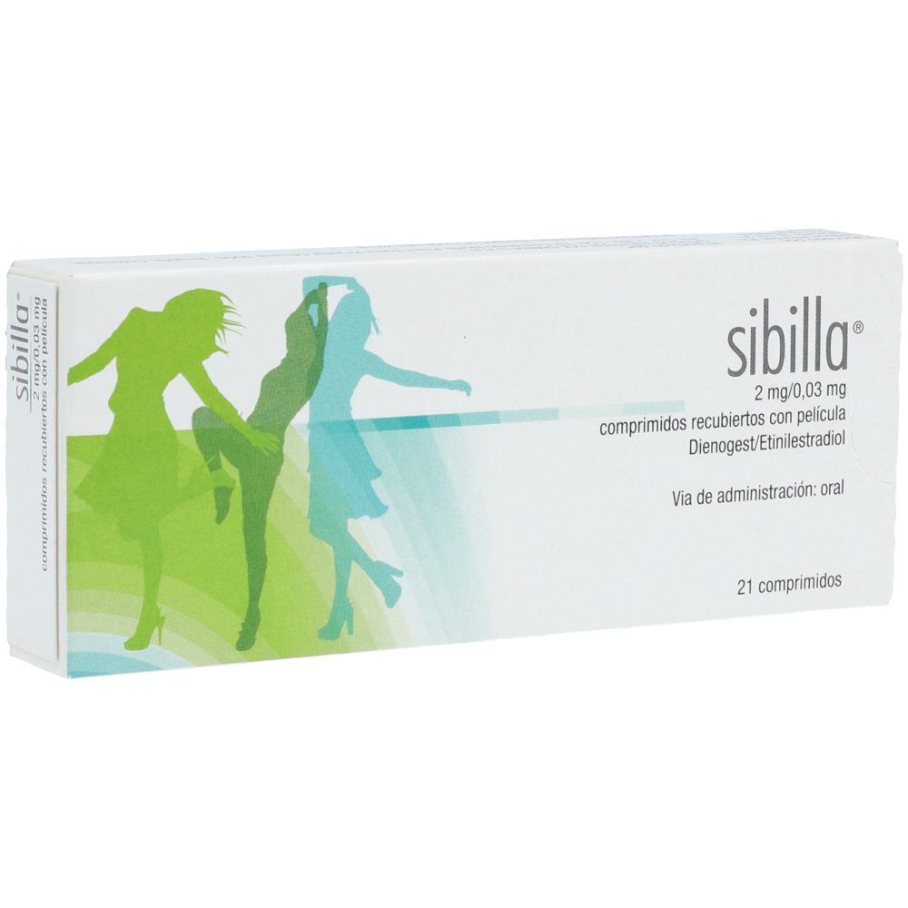 SIBILLA (2+0.03)MG TAB REC CAJ X 21