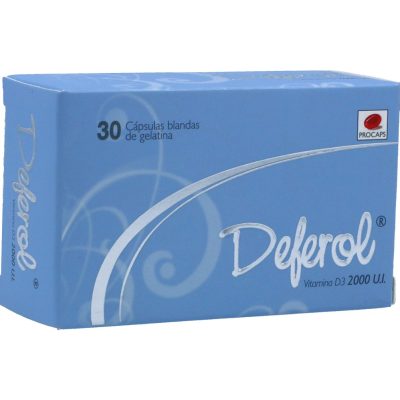 DEFEROL 2000UI CAP BLAND  CAJ X 30