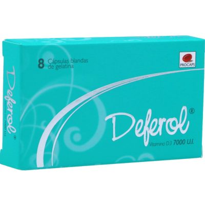 DEFEROL 7000UI CAP BLAND  CAJ X 8